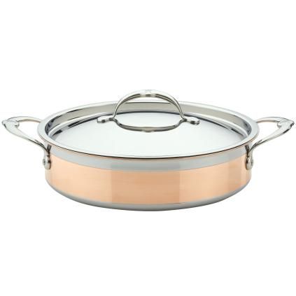Съд за печене и сервиране COPPERBOND 26 см, 3,3 л, меден, Hestan