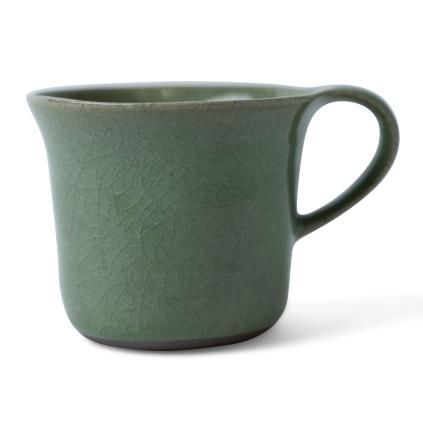 Чашка 150 ml, зелен, керамика, MIJ