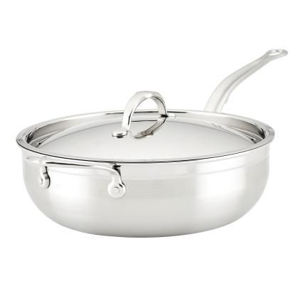 Дълбок тиган соте PROBOND 28 см, 4,7 л, неръждаема стомана, Hestan