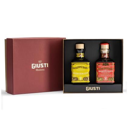 216368 balzamikovy ocet 3 gold medals evo oil 2 x 250 ml giusti