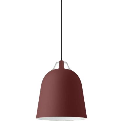 217058 zavesna lampa clover 21 cm burgundska hlinik eva solo