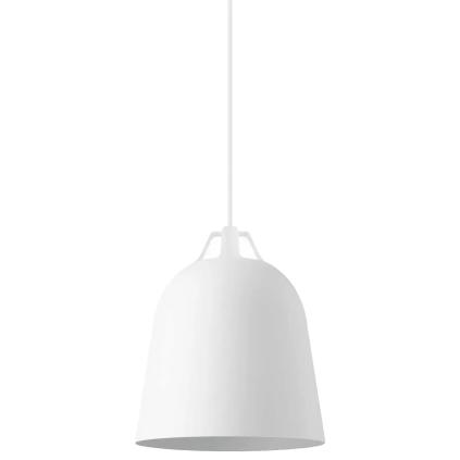 217055 zavesna lampa clover 21 cm bila hlinik eva solo