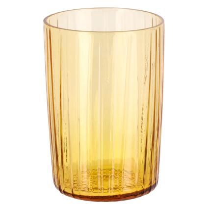 219143 sklenice na vodu kusintha 280 ml sada 4 ks jantarova sklo bitz