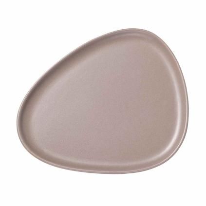 222164 jidelni talir curve 30 cm tepla seda kamenina lind dna