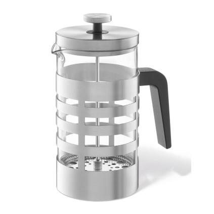 222675 french press kavovar segos 1 l stribrna nerezova ocel sklo zack