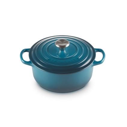 223632 kastrol signature 20 cm 2 4 l deep teal litina le creuset