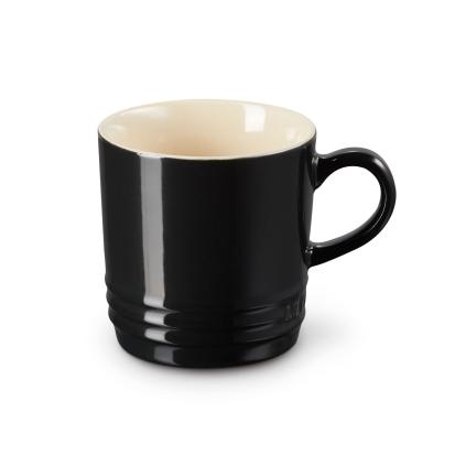 225228 hrnek na cappuccino 200 ml black onyx kamenina le creuset