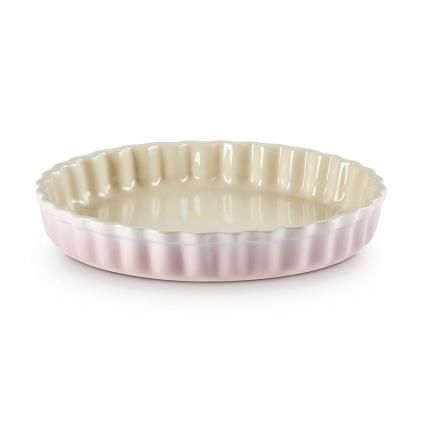 224016 forma na kolac 28 cm shell pink kamenina le creuset