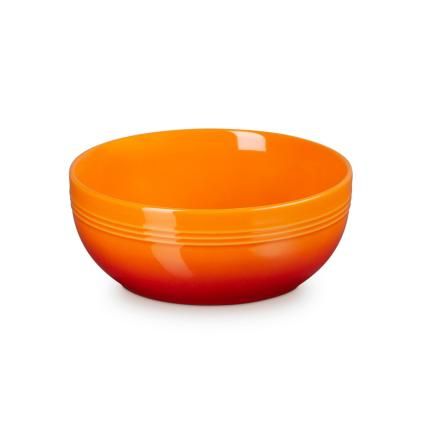225150 jidelni miska coupe 16 cm 770 ml flame kamenina le creuset