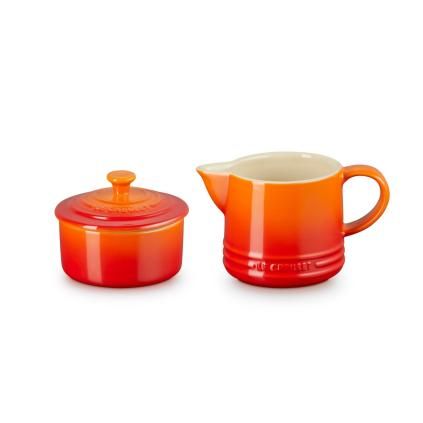 225219 sada cukrenky a mlecenky sada 2 ks flame kamenina le creuset