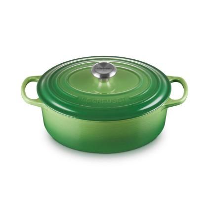 225264 kastrol signature 29 cm 4 7 l ovalny bamboo litina le creuset