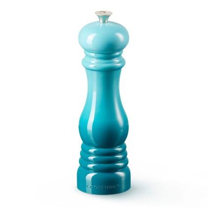 224847 mlynek na pepr classic 21 cm teal plast le creuset