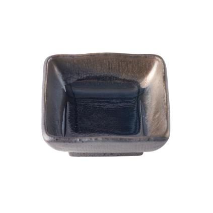 225567 miska na omacku 7 x 7 cm 50 ml cerna keramika mij