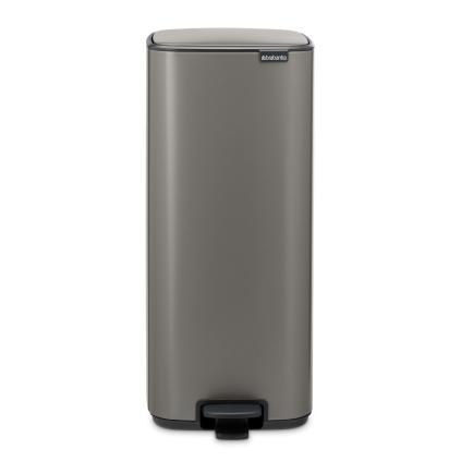 226038 pedalovy odpadkovy kos bo 30 l platinova ocel brabantia