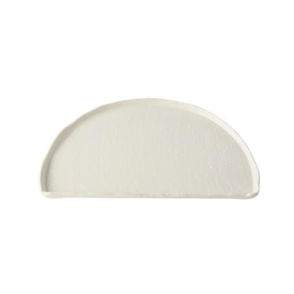 226437 jidelni talir half moon 27 cm bila keramika mij