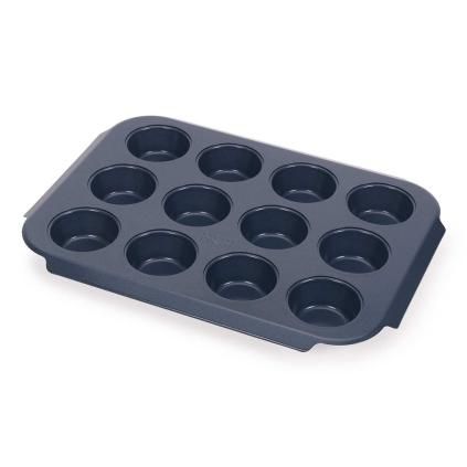 227217 forma na muffiny nest bake 45072 30 cm modra ocel joseph joseph