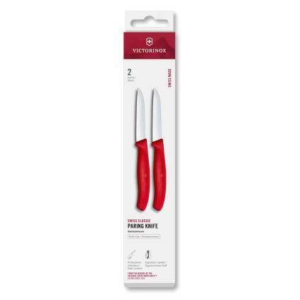 229455 sada nozu swiss classic 8 cm sada 2 ks cervena plast victorinox