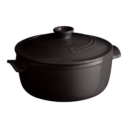 203181 hrnec kulaty s poklici v 5 3 l antracitova charcoal