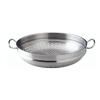 Уок NANJING 35 см, с вложка за готвене на пара и капак, Fissler