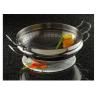 Уок NANJING 35 см, с вложка за готвене на пара и капак, Fissler