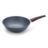 Уок DIAMOND LITE 30 см, с подвижна дръжка, титан, WOLL