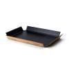 Поднос за сервиране 41 x 29 cм, противоплъзгащ, сив, Continenta