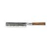Японски нож за зеленчуци OLIVE 17,5 см, с дръжка от маслиново дърво, Forged