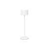 Преносима настолна лампа FAROL 33 cм, LED, бяла, Blomus
