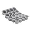 Форма ELASTOMOULE за 20 мини мъфина с диаметър 3,5 см, de Buyer