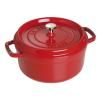 Тенджера 20 см, череша, чугун, Staub