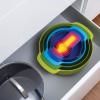 Комплект кухненски купи OPAL NEST, 9 бр., с мерителни лъжици, с възможност за нареждане, Joseph Joseph