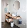 Стенен кош за кърпи NEXIO полиран taupe Blomus