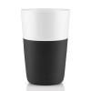 термос чаши за café latte 360 ml 2 броя карбоново черен Eva Trio