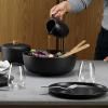 Дълбока чиния Nordic kitchen O 20 cm черен Eva Trio