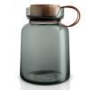 Кухненски буркан за съхранение от димно стъкло Silhouette 2 l Eva Trio