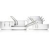 Тенджера за готвене WHITE LINE 24 cm, 7 l, керамично покритие, Eva Trio
