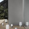 Преносима настолна лампа SPIRIT XL, LED, светло сива, Blomus