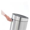 Кош за отпадъци с докосване TOUCH КОШЧЕ НОВ 30 л, мат черен / сребърен,Brabantia