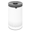 Кош за пране 60л, с пластмасов капак, бял, Brabantia