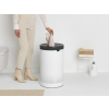 Кош за пране 60л, с пластмасов капак, бял, Brabantia