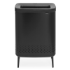 Кош за пране BO 2 x 45л, черен, Brabantia