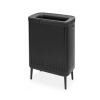 Кош за пране BO 2 x 45л, черен, Brabantia