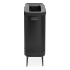 Кош за пране BO 2 x 45л, черен, Brabantia