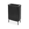 Кош за пране BO 2 x 45л, черен, Brabantia