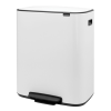 Кошче за отпадъци с педал BO 60л, бяло, Brabantia