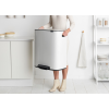 Кошче за отпадъци с педал BO 60л, бяло, Brabantia