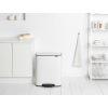 Кошче за отпадъци с педал BO 60л, бяло, Brabantia