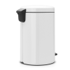 Кошче за отпадъци с педал NEWICON 20л, бяло, Brabantia