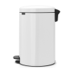 Кошче за отпадъци с педал NEWICON 20л, бяло, Brabantia