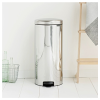Кошче за отпадъци с педал NEWICON 30л, лъскава стомана, Brabantia